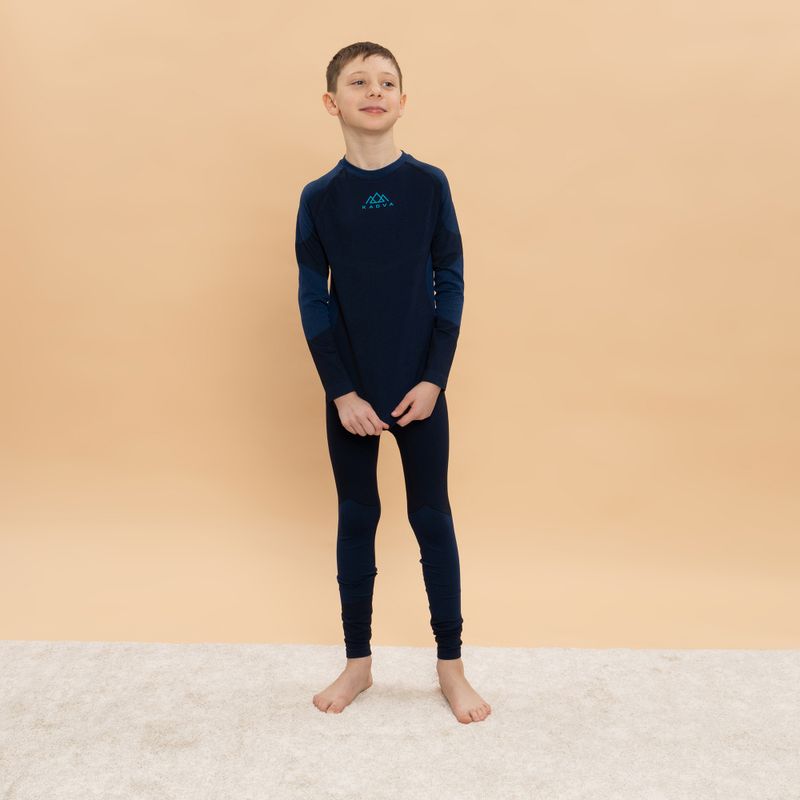 KADVA Frosty Jrb Children's thermal underwear set navy blue 5