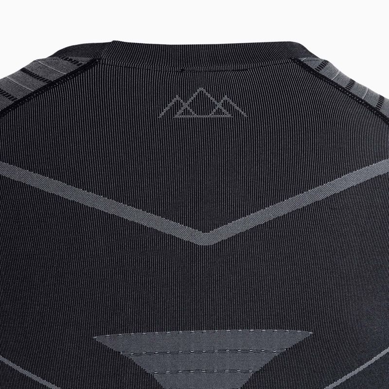 Men's KADVA Streif Set seamless thermal underwear set in black 19
