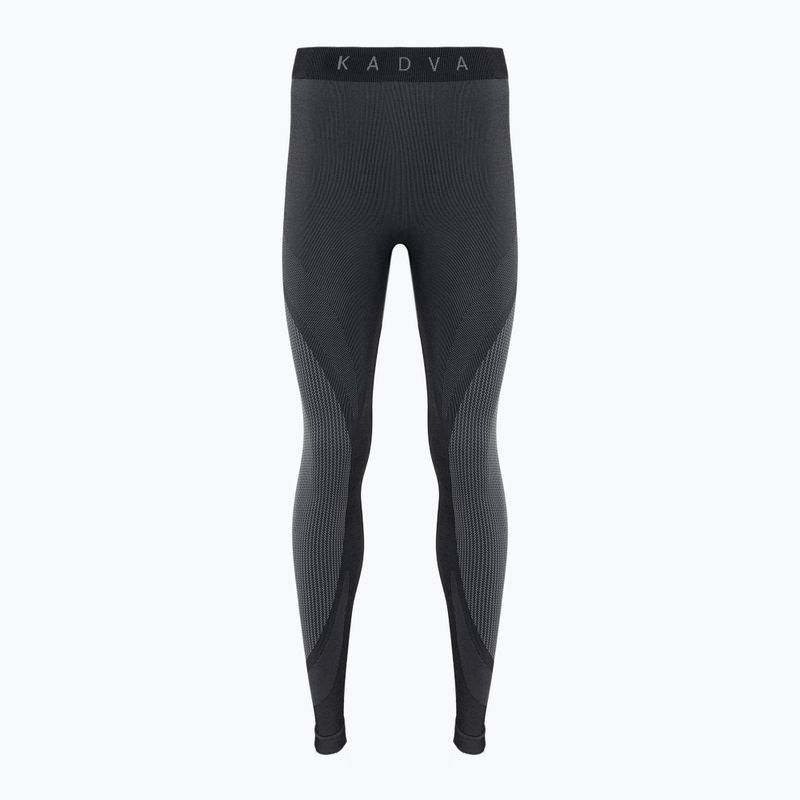 Women's KADVA Streif W Set thermal underwear set, seamless, black 19