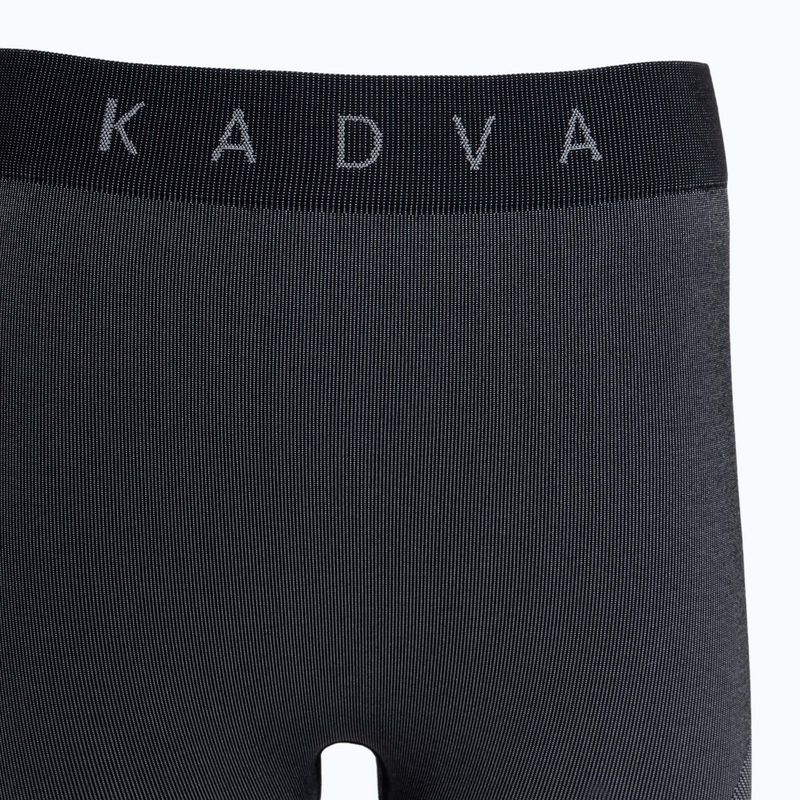 Women's KADVA Streif W Set thermal underwear set, seamless, black 21