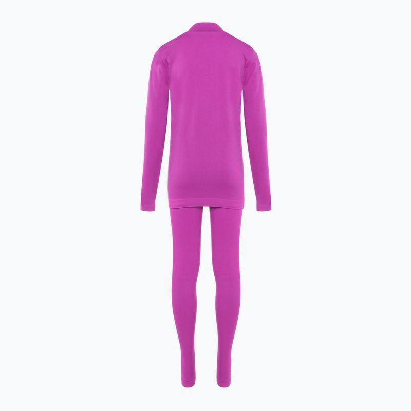 Women's thermal underwear set KADVA Glacier W Set seamless fuchsia 14