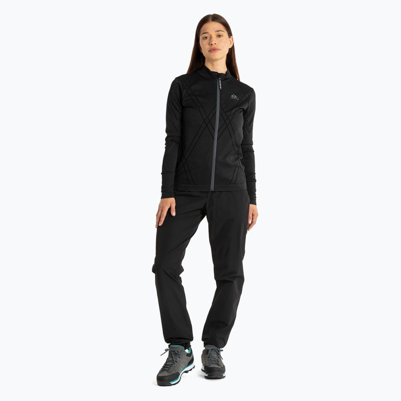 Women's KADVA Heat W Seamless Black Sweatshirt 2