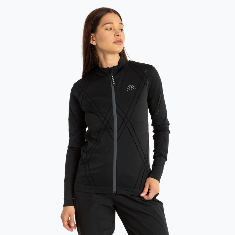 Women's KADVA Heat W Seamless Black Sweatshirt 5