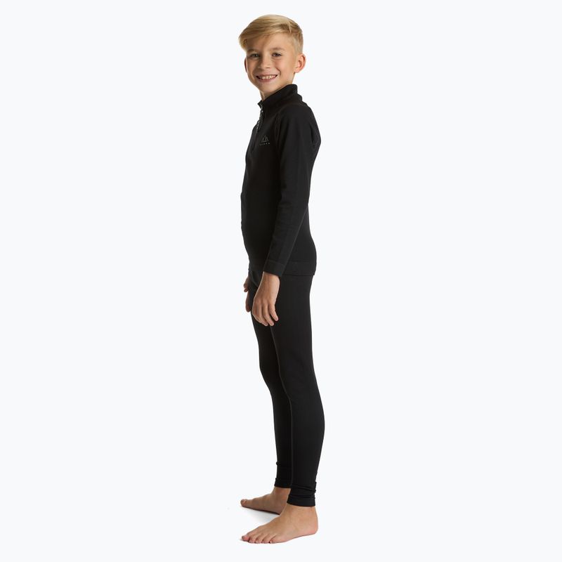 Children's thermal underwear set KADVA Tyros Set Jr seamless black 2