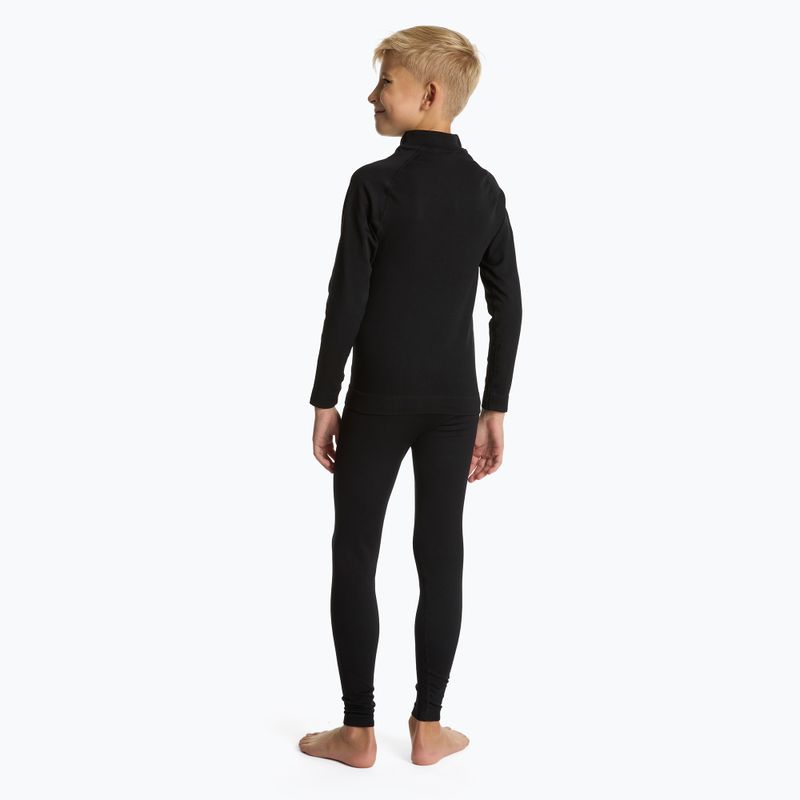 Children's thermal underwear set KADVA Tyros Set Jr seamless black 3