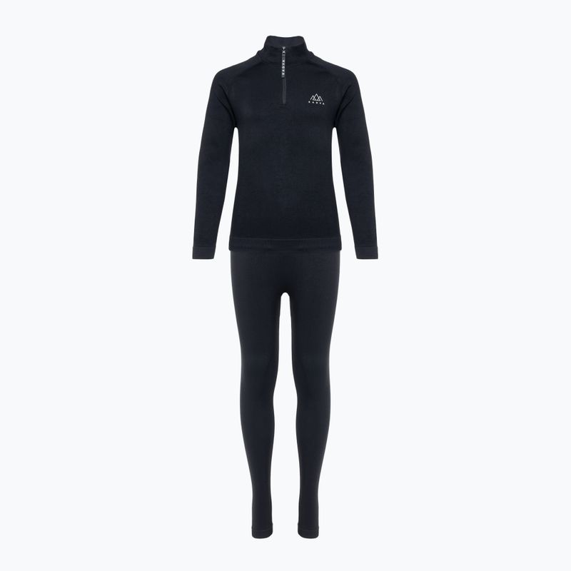Children's thermal underwear set KADVA Tyros Set Jr seamless black 9