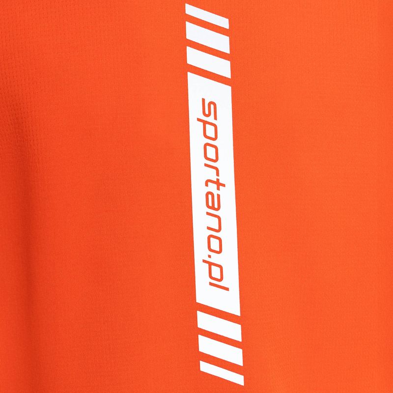 SPORTANO Active Men's running shirt orange 5