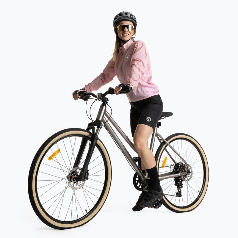 Women's cycling jacket ATTABO Cahayo Jacket Windproof pink 7