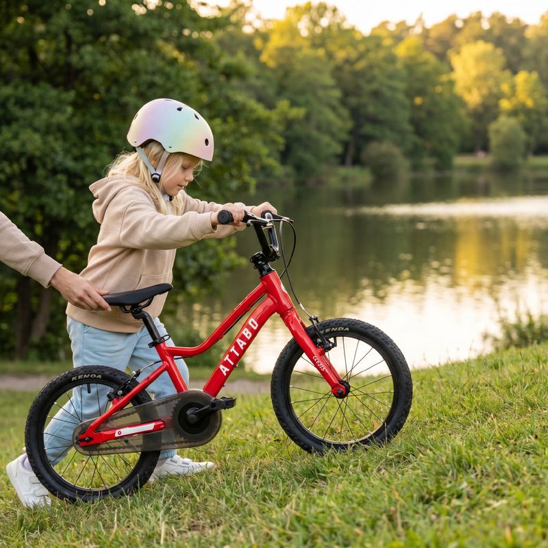 Children's bicycle ATTABO EASE 16" red 4