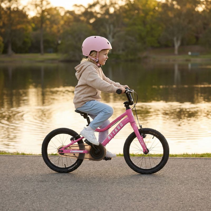Children's bicycle ATTABO EASE 16" pink 4