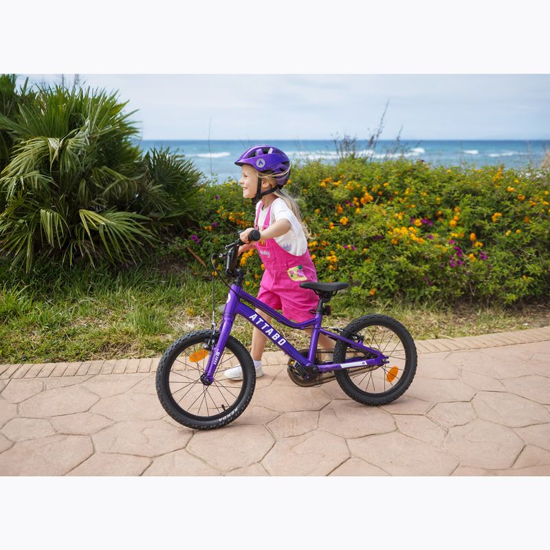 Children's bicycle ATTABO EASE 16" purple 6