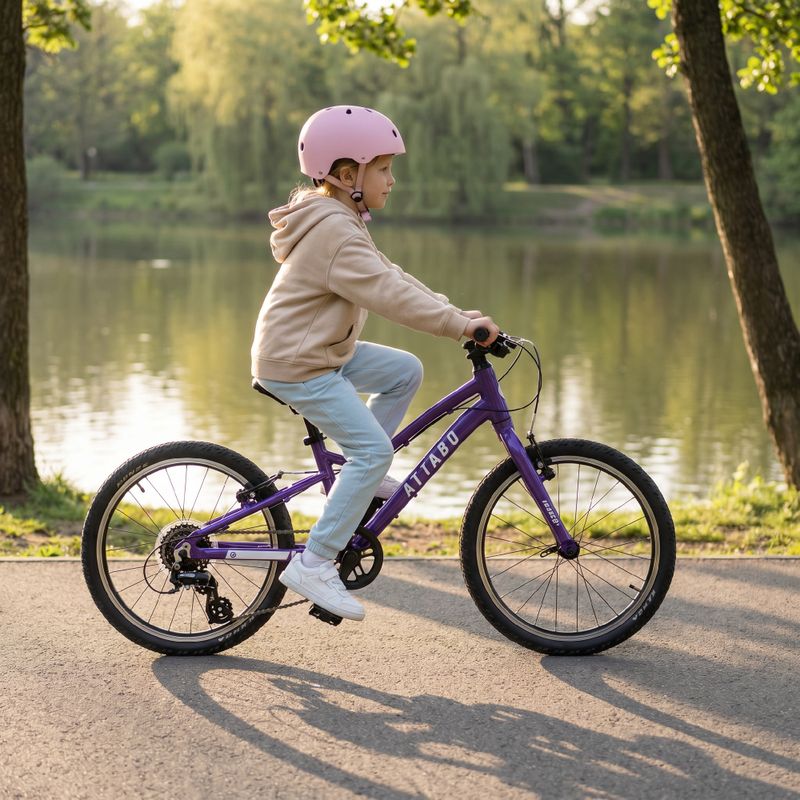 Children's bicycle ATTABO EASE 20" purple 7