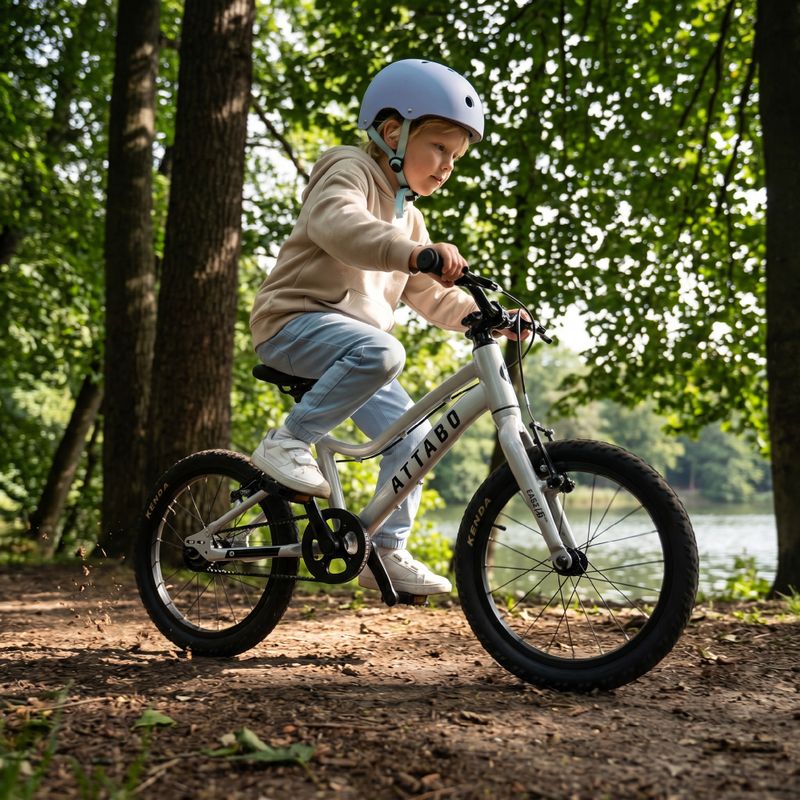 Children's bicycle ATTABO EASE 16" B silver 5