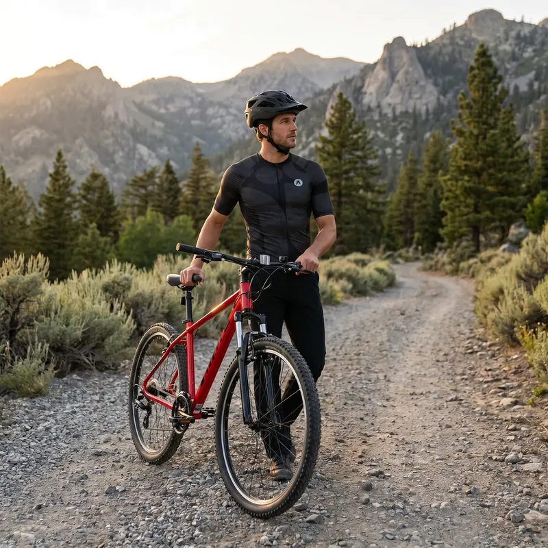 ATTABO men's mountain bike ALPE 1.0 19" red 4