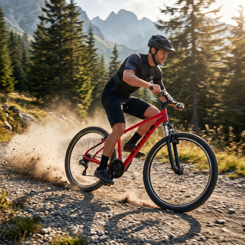 ATTABO men's mountain bike ALPE 1.0 19" red 6