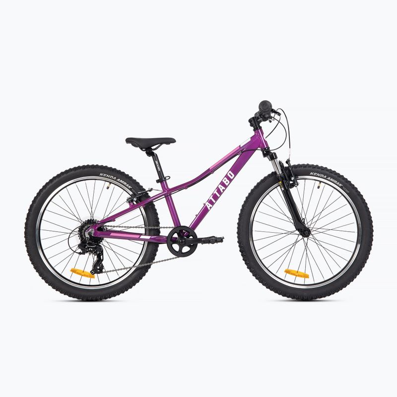 Children's bicycle ATTABO JR 24 purple 14