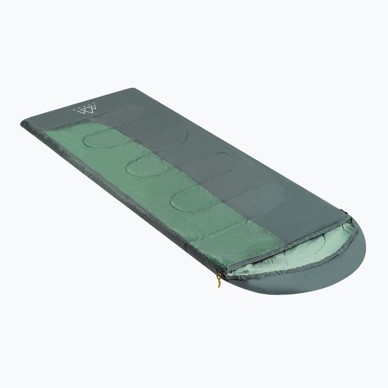 KADVA Dorma R sleeping bag right green 2