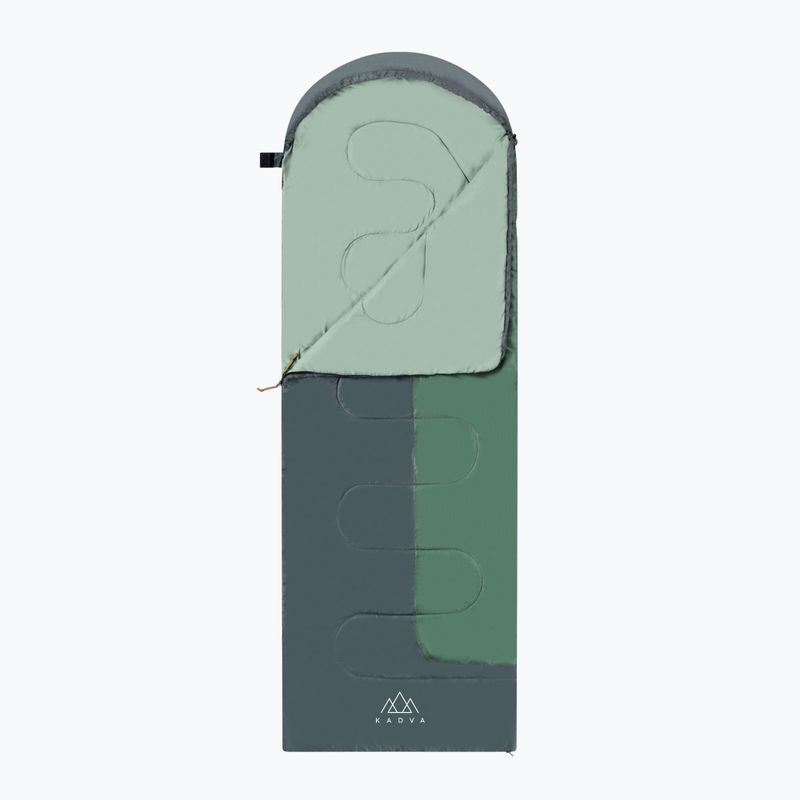 Sleeping bag KADVA Dorma R right green 3