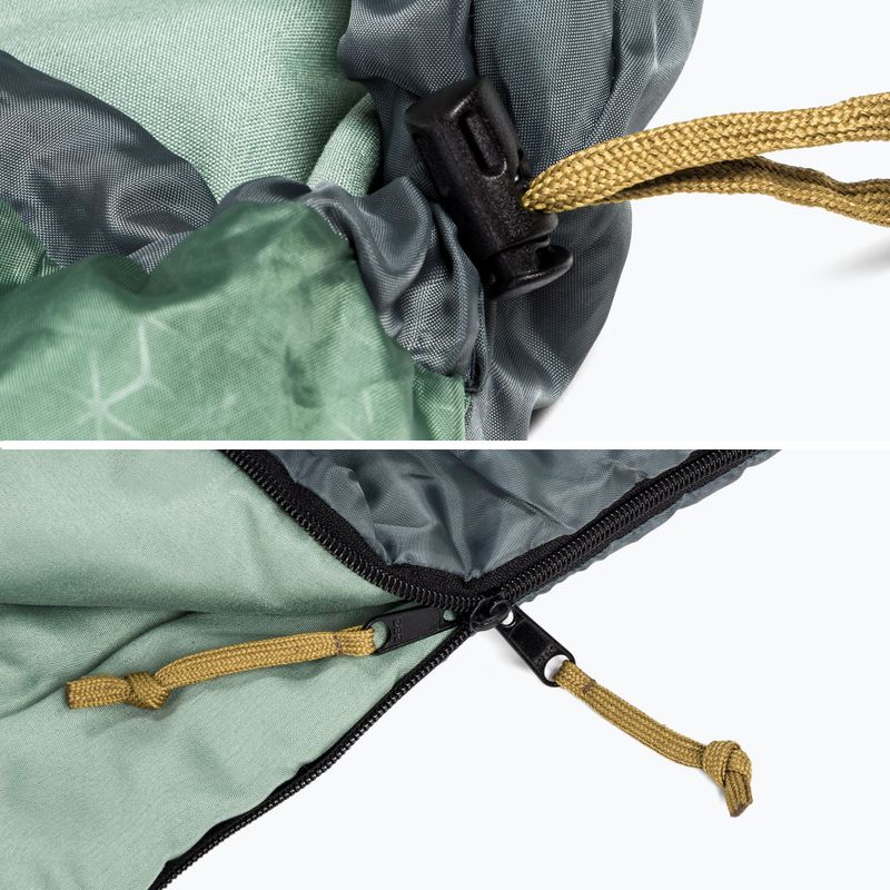 Sleeping bag KADVA Dorma R right green 8