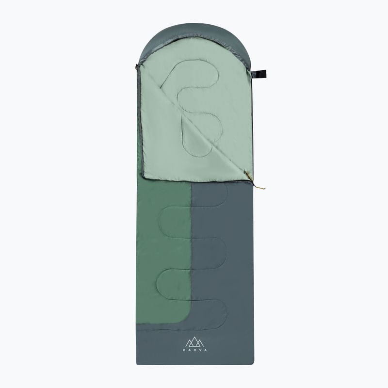 KADVA Dorma L sleeping bag left green 3