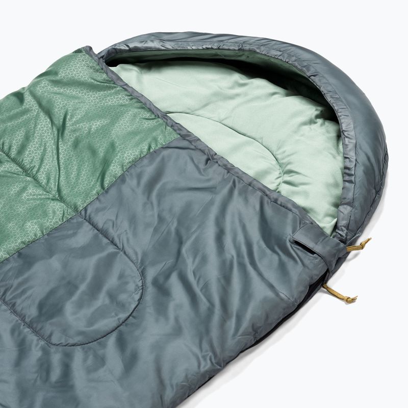 KADVA Dorma L sleeping bag left green 9