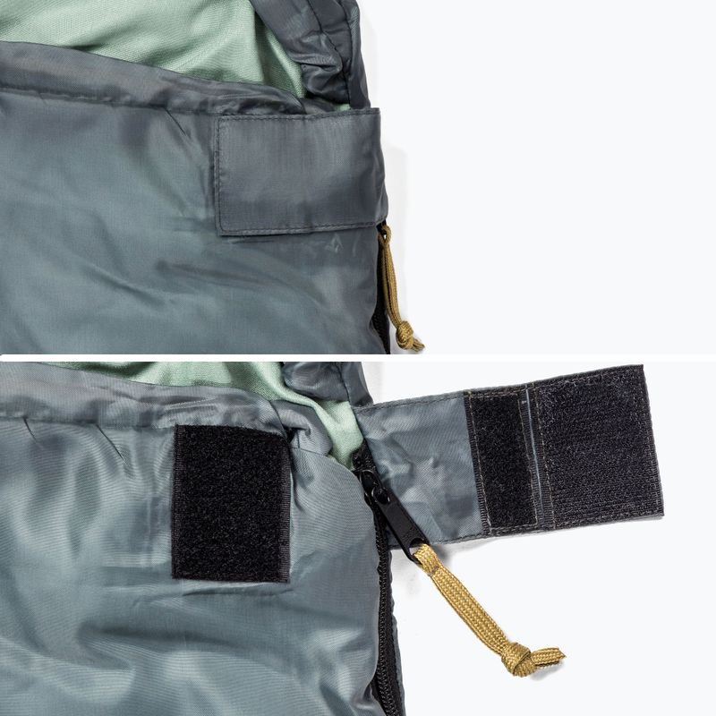 KADVA Dorma L sleeping bag left green 7