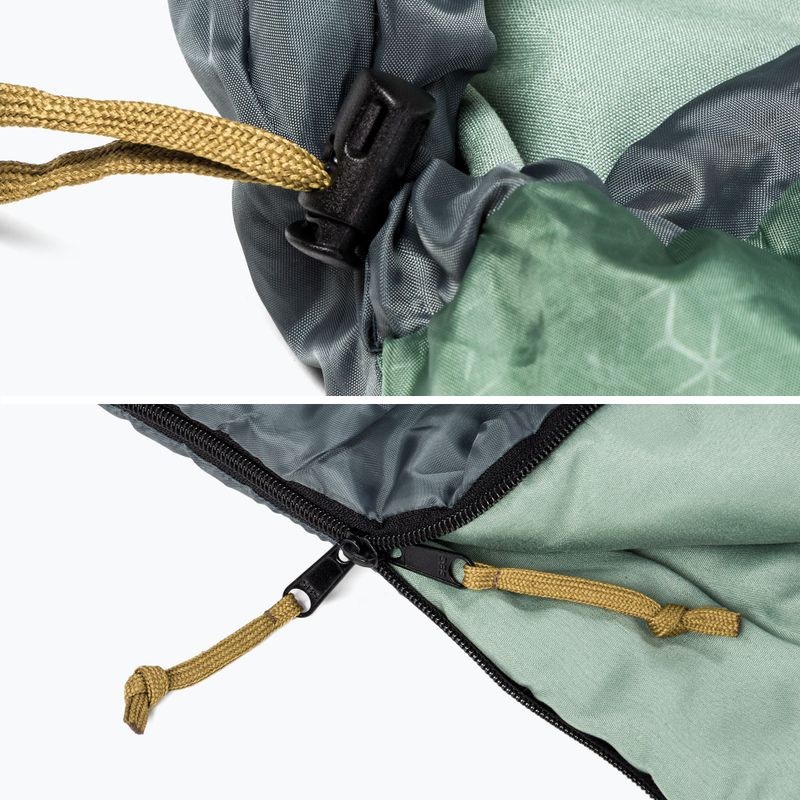 KADVA Dorma L sleeping bag left green 8