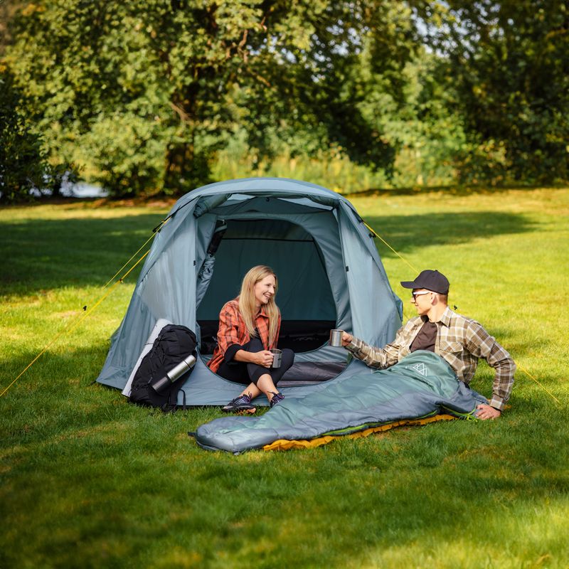 Sleeping bag KADVA Dorma R right green 14