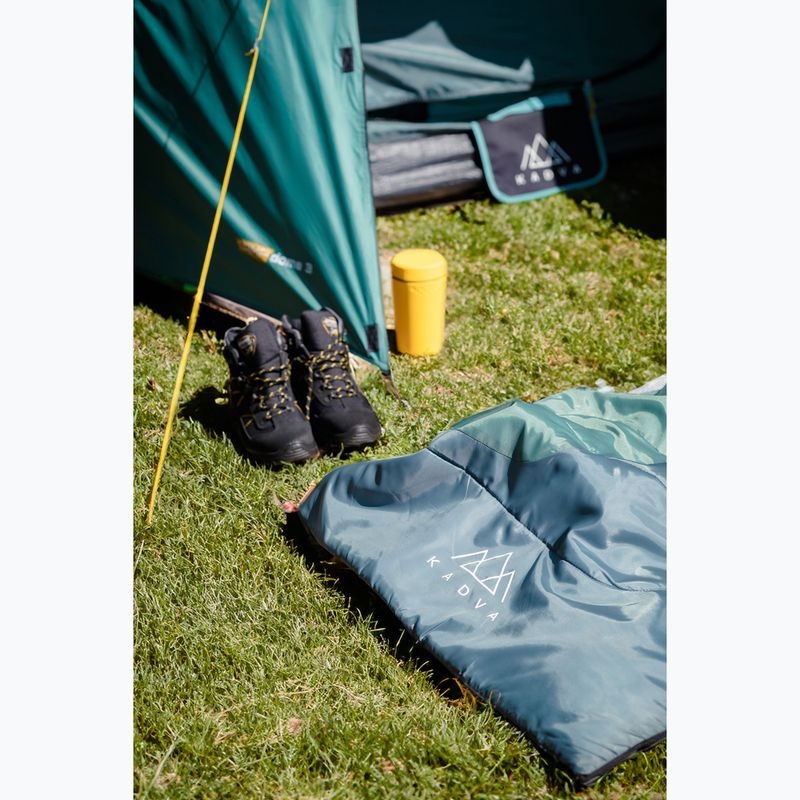 Sleeping bag KADVA Dorma R right green 15