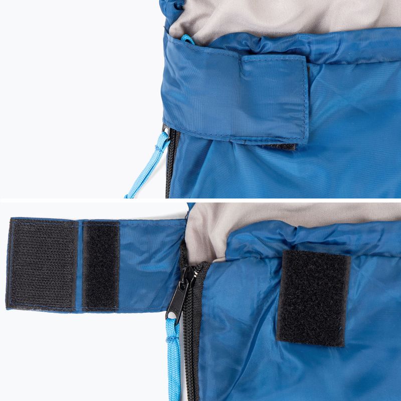 KADVA Dorma R sleeping bag right blue 6