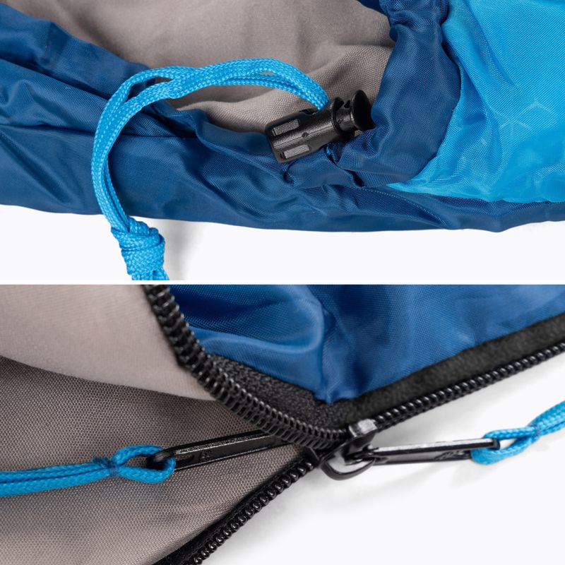 KADVA Dorma R sleeping bag right blue 7