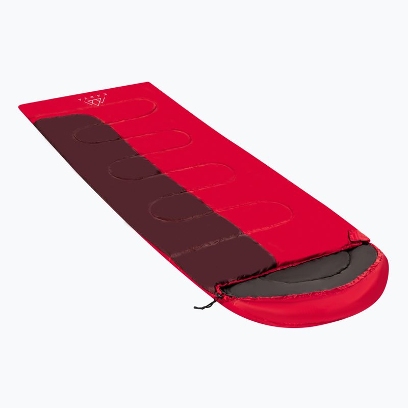 Sleeping bag KADVA Dorma R right red 8