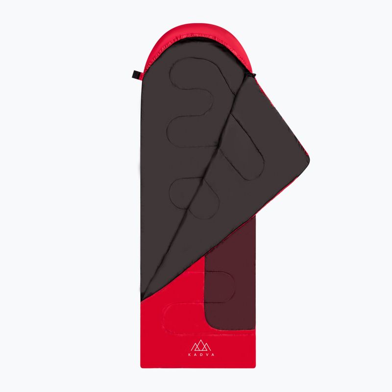 Sleeping bag KADVA Dorma R right red 4
