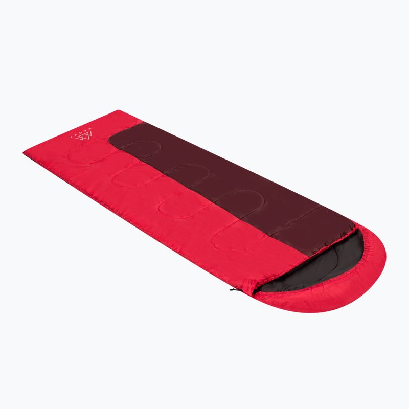 Sleeping bag KADVA Dorma L left red 7