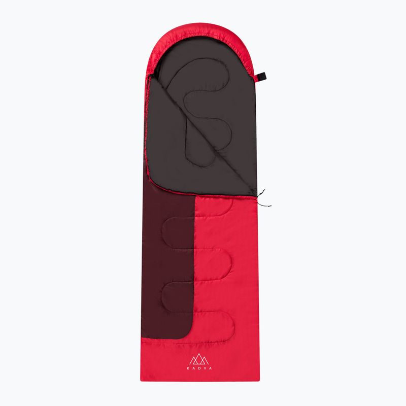 Sleeping bag KADVA Dorma L left red
