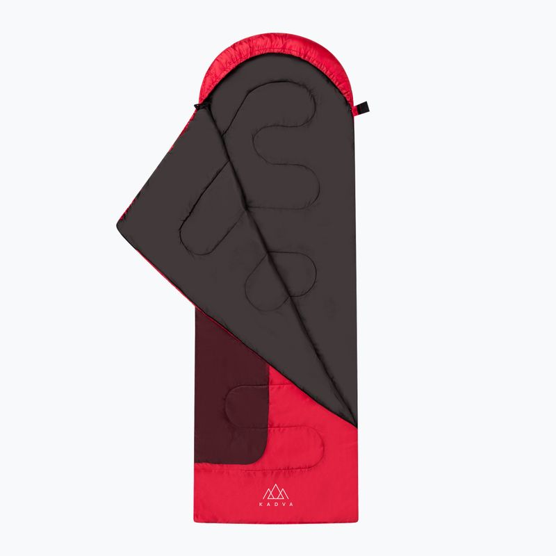 KADVA Dorma sleeping bag L left red 6