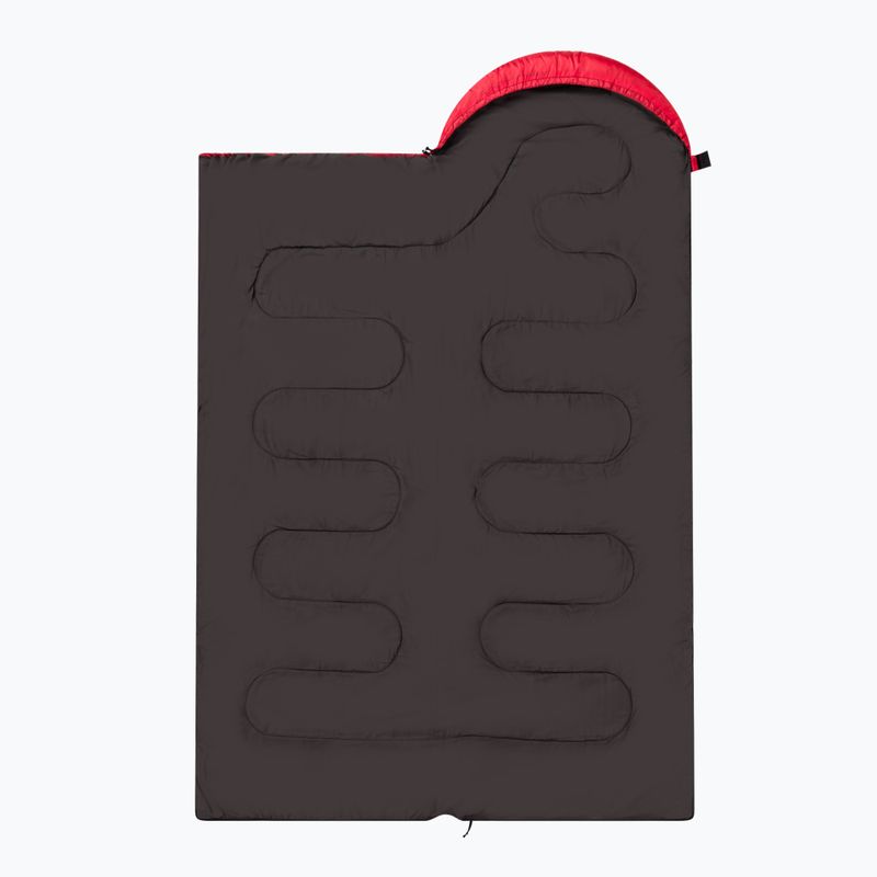 Sleeping bag KADVA Dorma L left red 12