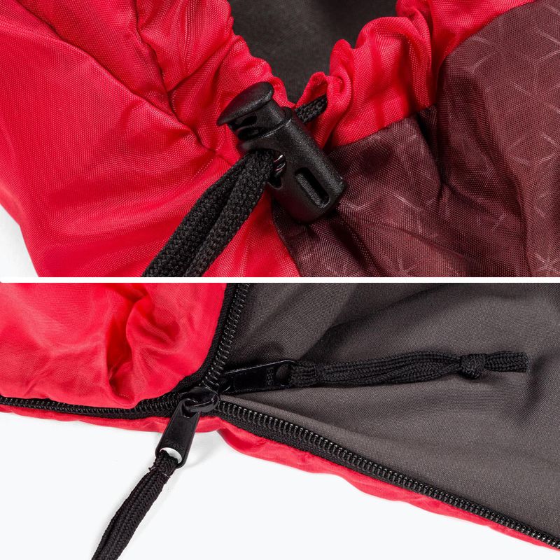 Sleeping bag KADVA Dorma L left red 11