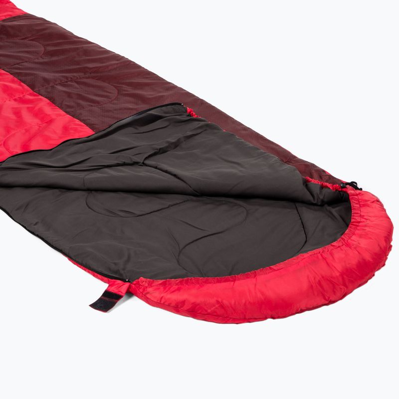 Sleeping bag KADVA Dorma L left red 15