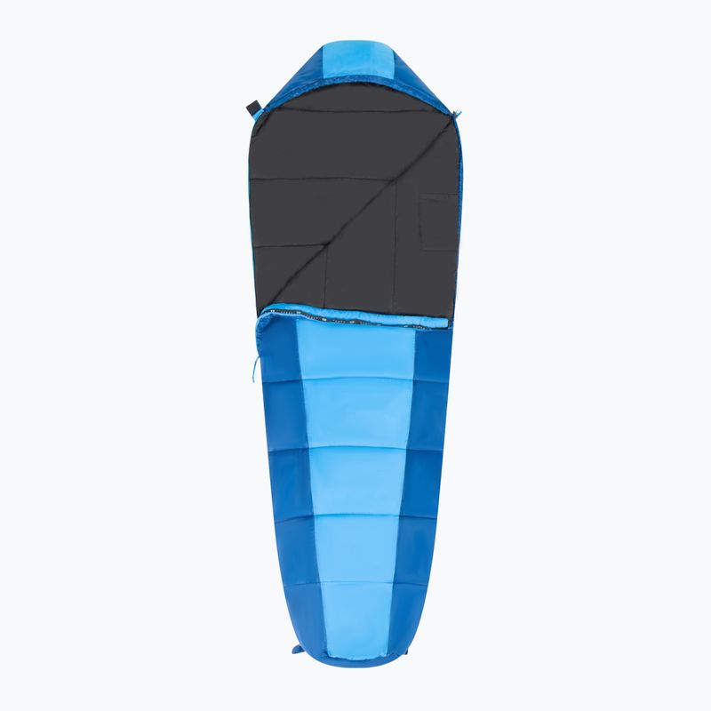 Sleeping bag KADVA Faran R right blue