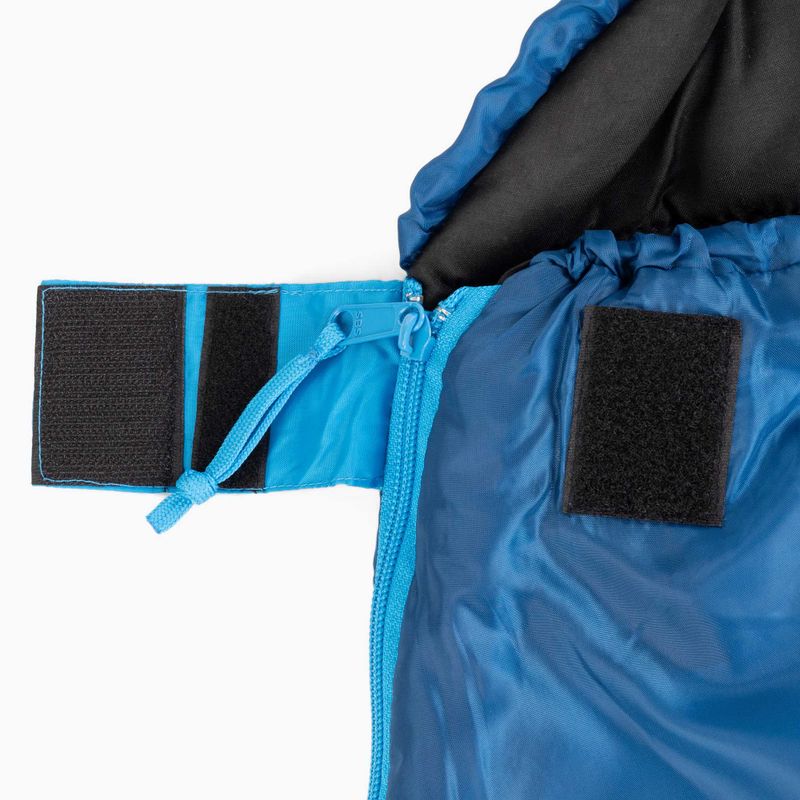 KADVA Faran R sleeping bag right blue 7