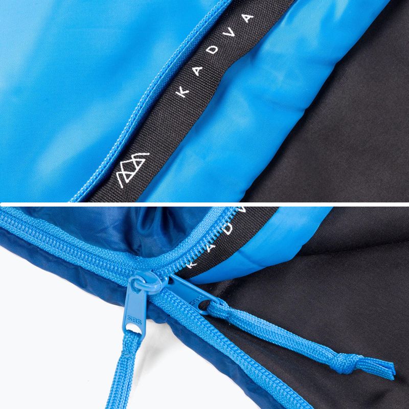 Sleeping bag KADVA Faran L left blue 7