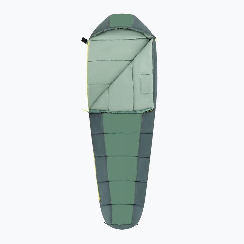 Sleeping bag KADVA Faran R right green