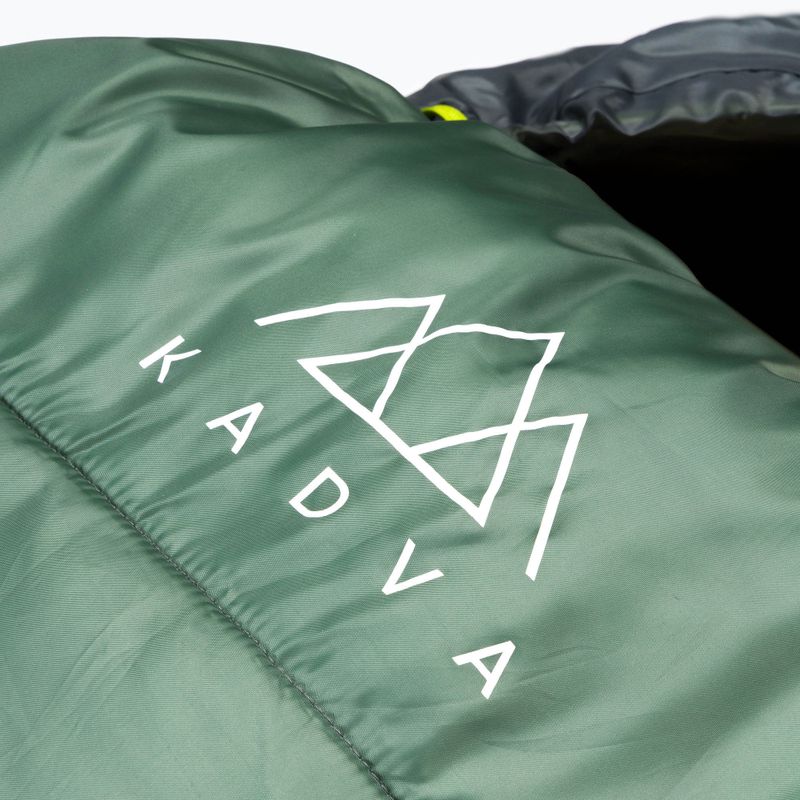 Sleeping bag KADVA Faran R right green 10