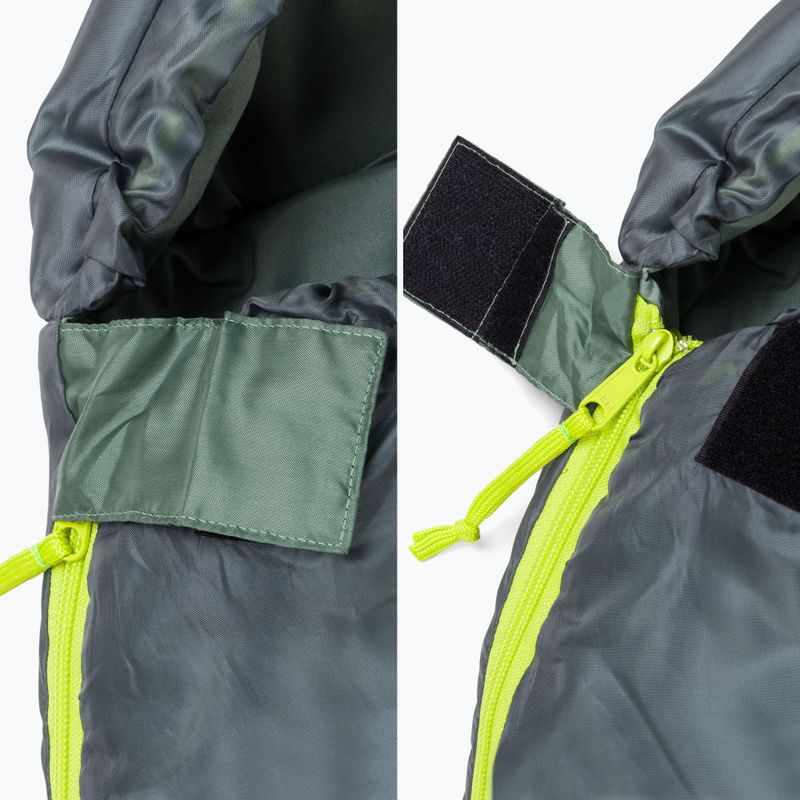 KADVA Faran R sleeping bag right green 6