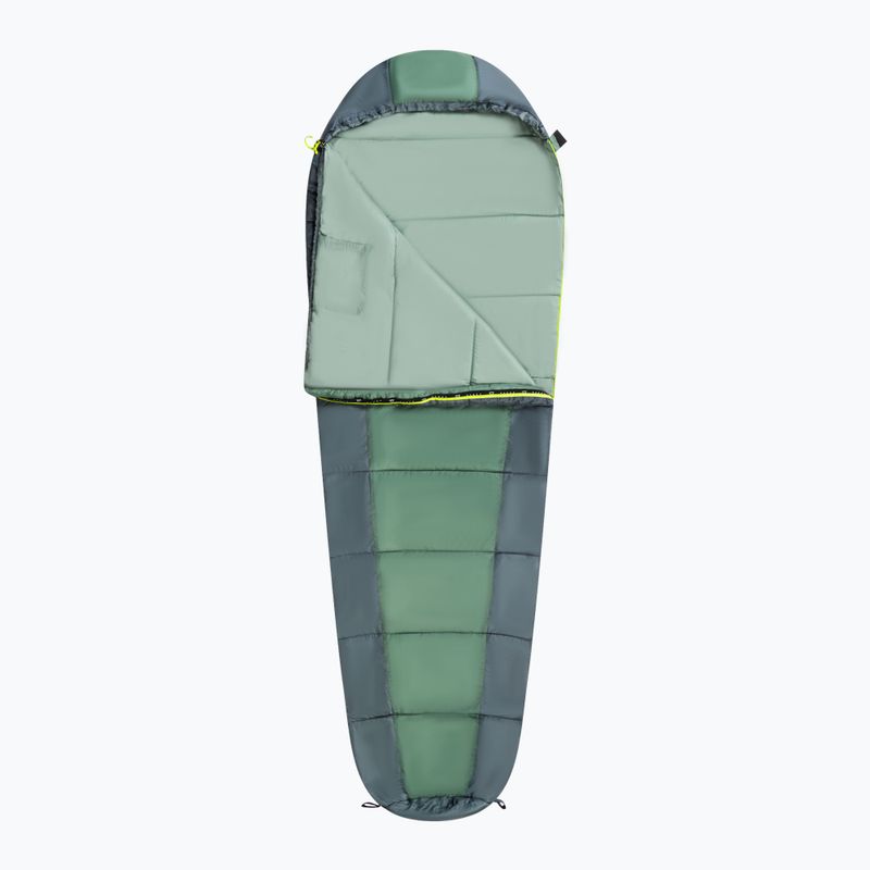 Sleeping bag KADVA Faran L left green