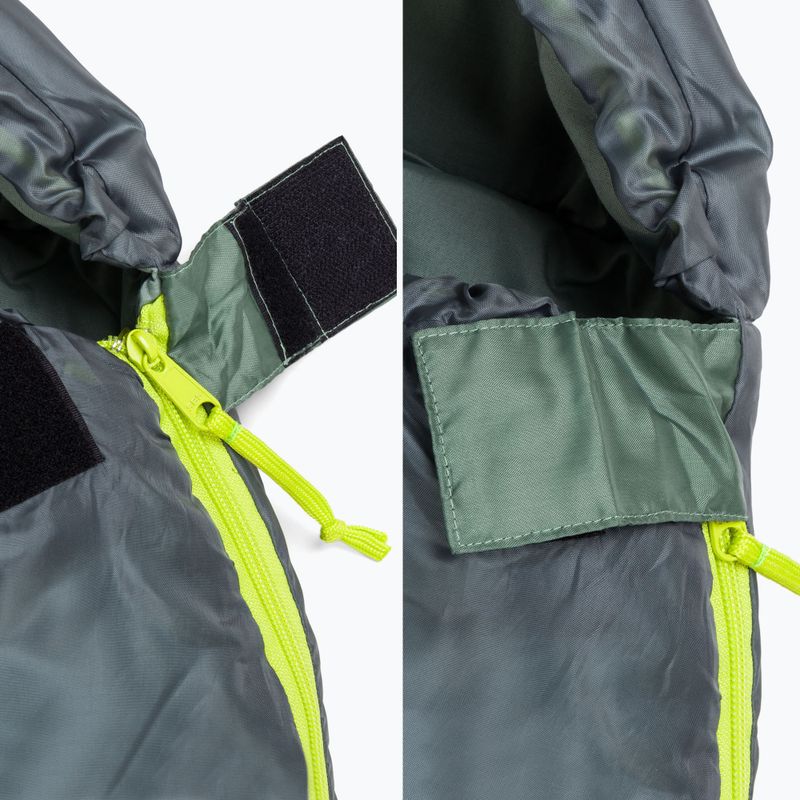 Sleeping bag KADVA Faran L left green 7