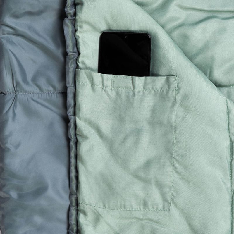 Sleeping bag KADVA Faran L left green 11