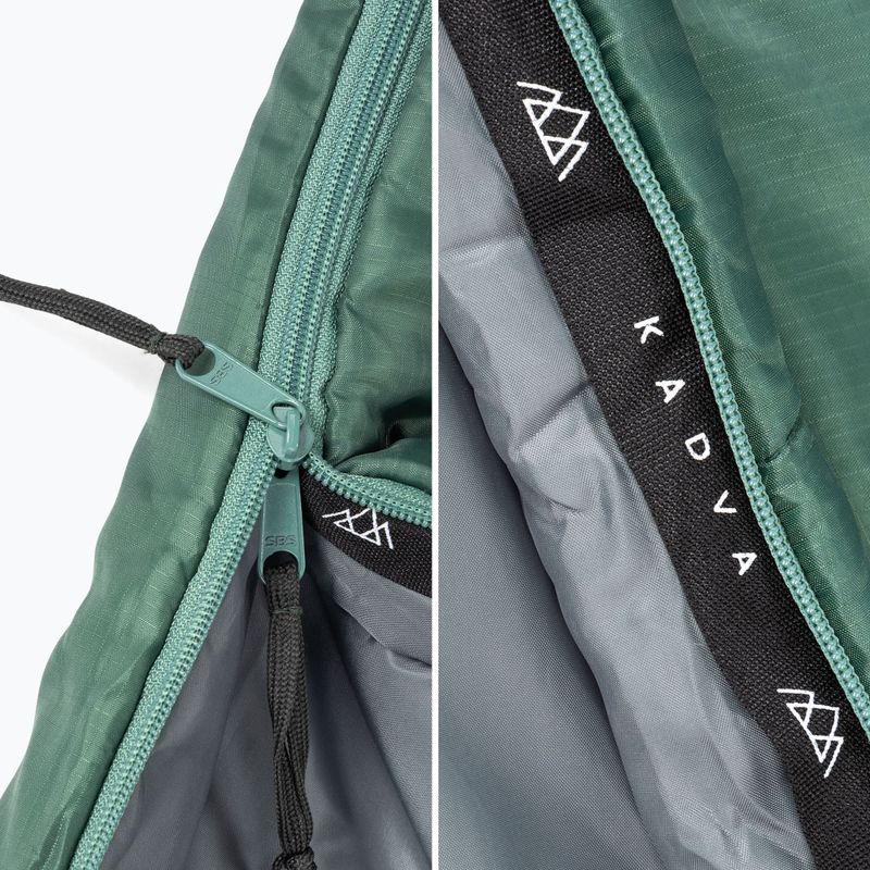 KADVA Mumio L sleeping bag left green 10
