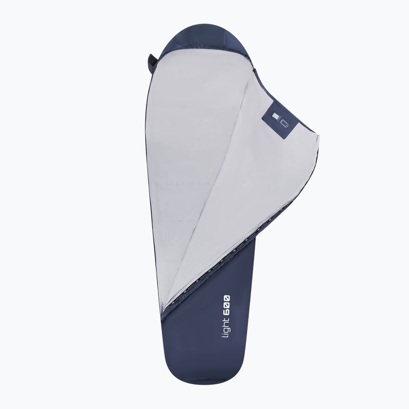 Sleeping bag KADVA Light 600 R right navy blue 4